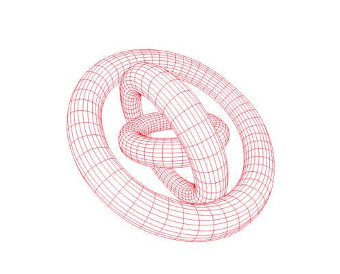3d Illusion With 3 Rings Laser Cutting Vector Files Vikelaser